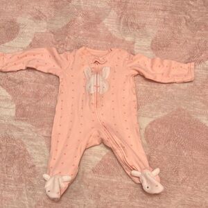 Adorable Pink Bunny Kids One Piece